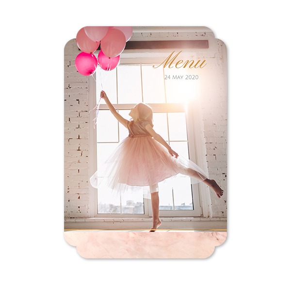 Single Card Double Rounded Vertical 10 x 14,3 cm