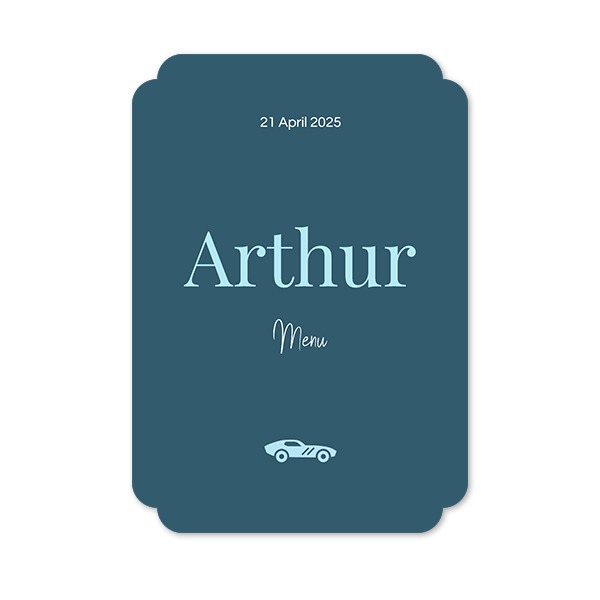 Single Card Double Rounded Vertical 10 x 14,3 cm