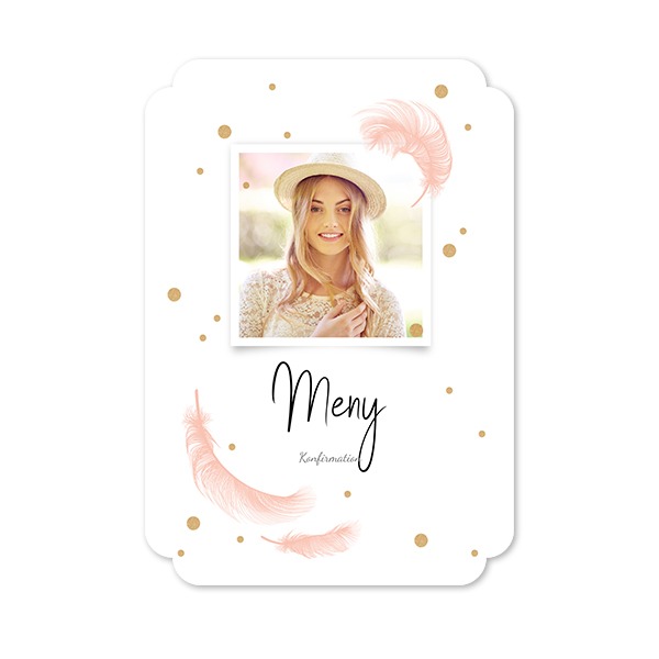 Enkla Fotokort moln stående 10 x 14,3 cm