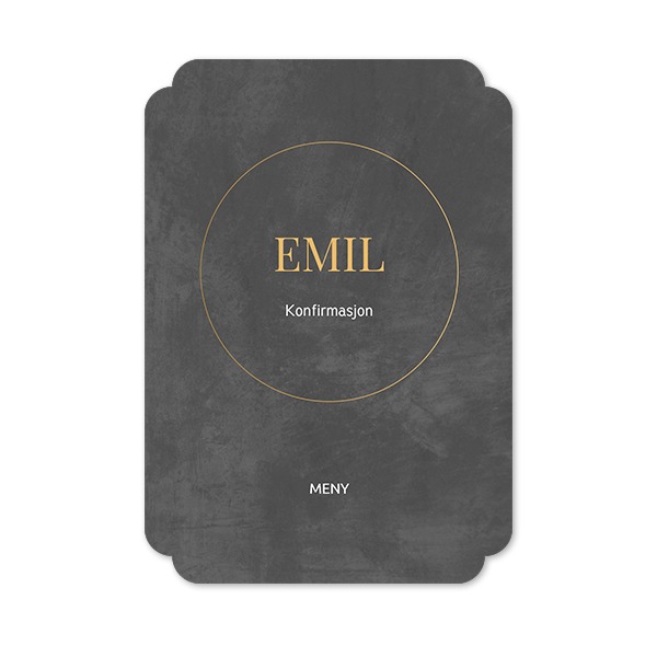 Enkle Fotokort dobbel avrunding stående 10 x 14,3 cm