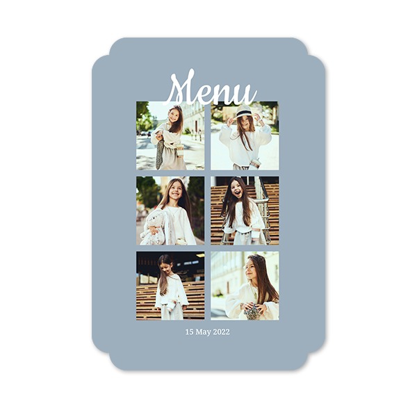 Single Card Double Rounded Vertical 10 x 14,3 cm
