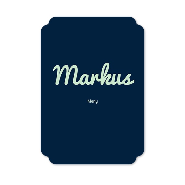 Enkle Fotokort dobbel avrunding stående 10 x 14,3 cm