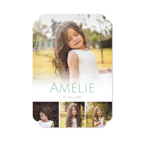 Single Card Double Rounded Vertical 10 x 14,3 cm