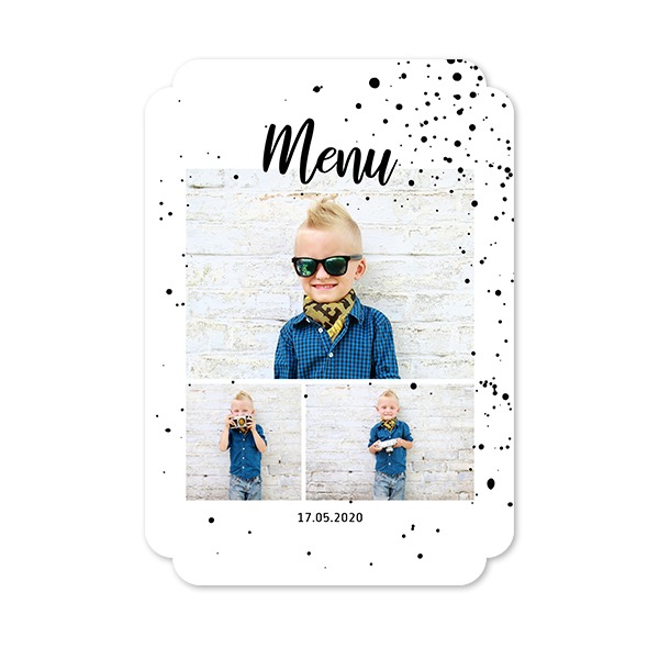 Single Card Double Rounded Vertical 10 x 14,3 cm