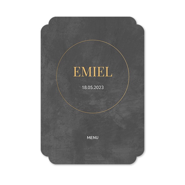 Single Card Double Rounded Vertical 10 x 14,3 cm