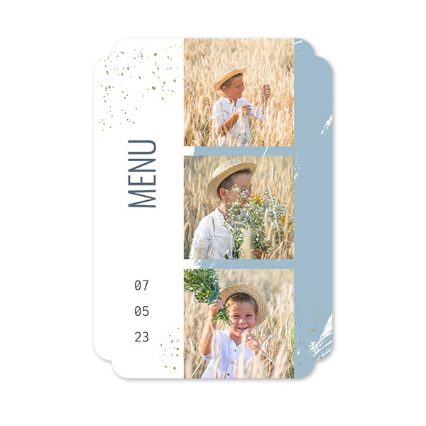 Single Card Double Rounded Vertical 10 x 14,3 cm