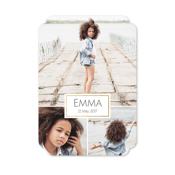 Single Card Double Rounded Vertical 10 x 14,3 cm