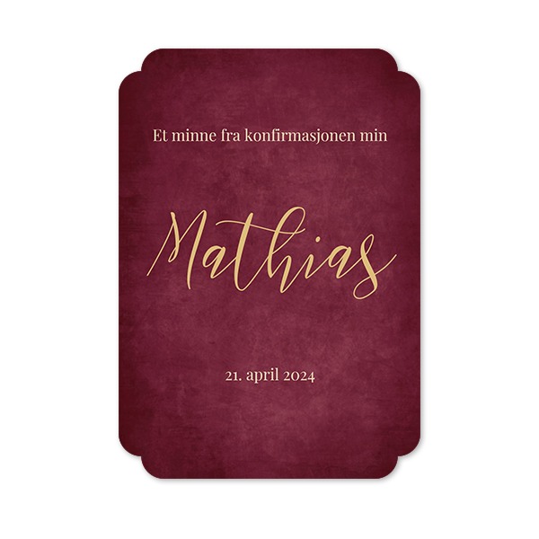 Enkle Fotokort dobbel avrunding stående 10 x 14,3 cm Enkle Fotokort dobbel avrunding stående 10 x 14,3 cm