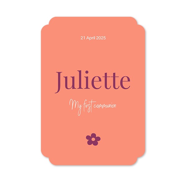 Single Card Double Rounded Vertical 10 x 14,3 cm