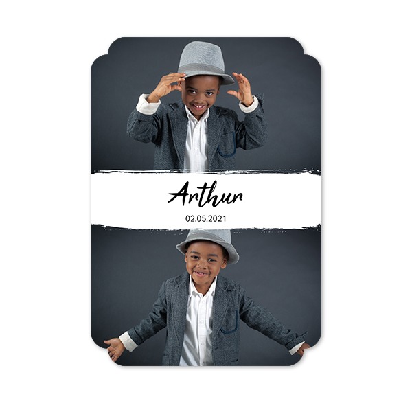 Single Card Double Rounded Vertical 10 x 14,3 cm Single Card Double Rounded Vertical 10 x 14,3 cm