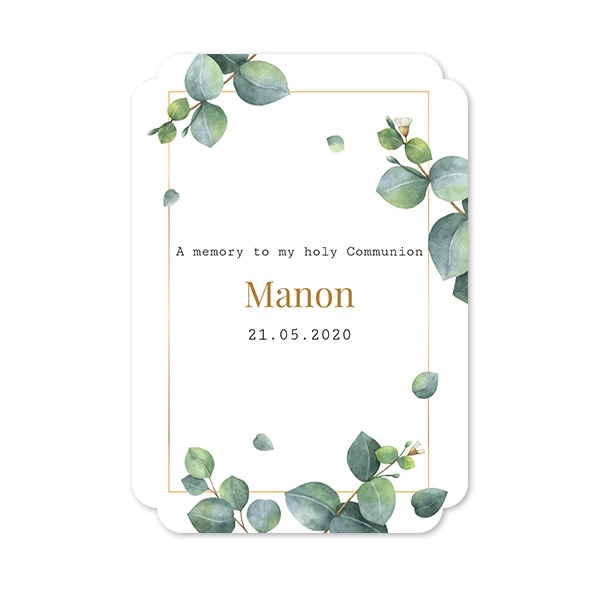 Single Card Double Rounded Vertical 10 x 14,3 cm
