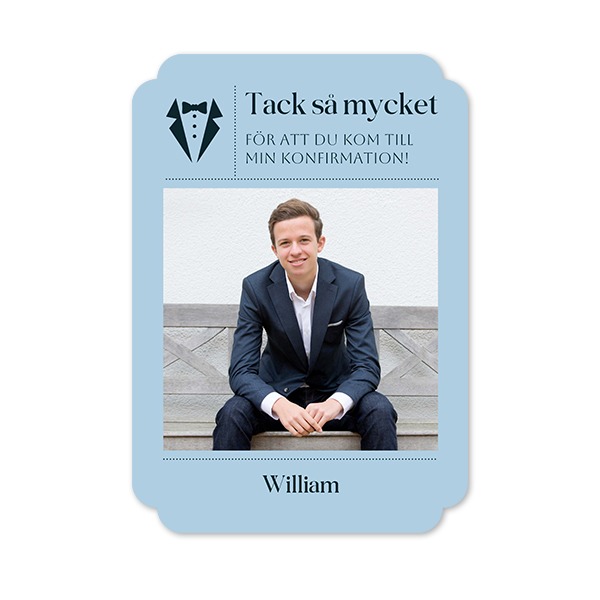 Enkla Fotokort moln stående 10 x 14,3 cm