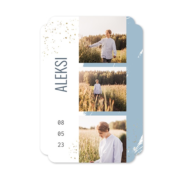 Klassinen kuvakortti pilven muotoinen pysty 10 x 14,3 cm Klassinen kuvakortti pilven muotoinen pysty 10 x 14,3 cm