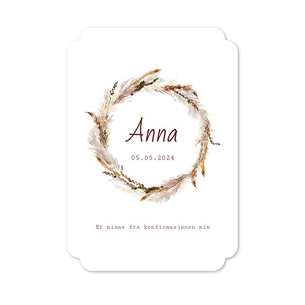 Enkle Fotokort dobbel avrunding stående 10 x 14,3 cm Enkle Fotokort dobbel avrunding stående 10 x 14,3 cm