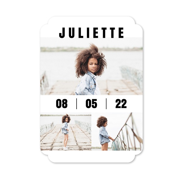 Single Card Double Rounded Vertical 10 x 14,3 cm