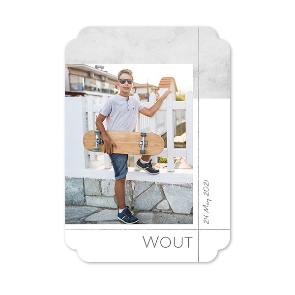 Single Card Double Rounded Vertical 10 x 14,3 cm Single Card Double Rounded Vertical 10 x 14,3 cm