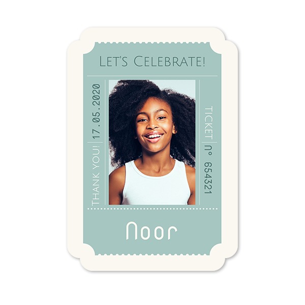 Single Card Double Rounded Vertical 10 x 14,3 cm