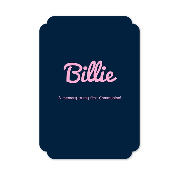 Single Card Double Rounded Vertical 10 x 14,3 cm