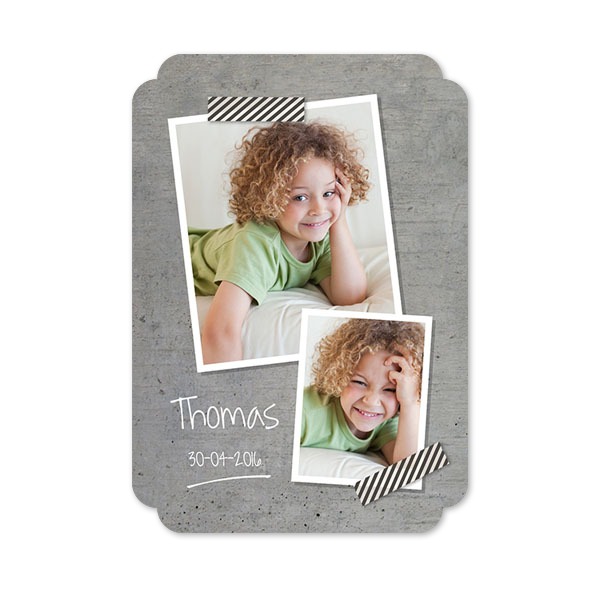Single Card Double Rounded Vertical 10 x 14,3 cm