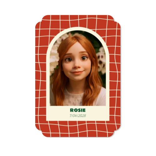 Single Card Double Rounded Vertical 10 x 14,3 cm Single Card Double Rounded Vertical 10 x 14,3 cm