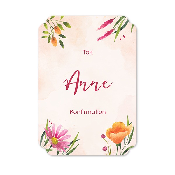 Enkle Fotokort dobbel afrunding portræt 10 x 14,3 cm Enkle Fotokort dobbel afrunding portræt 10 x 14,3 cm