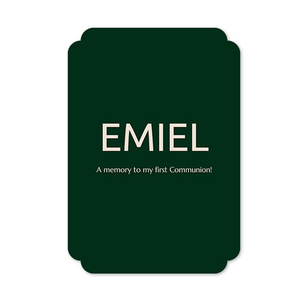 Single Card Double Rounded Vertical 10 x 14,3 cm