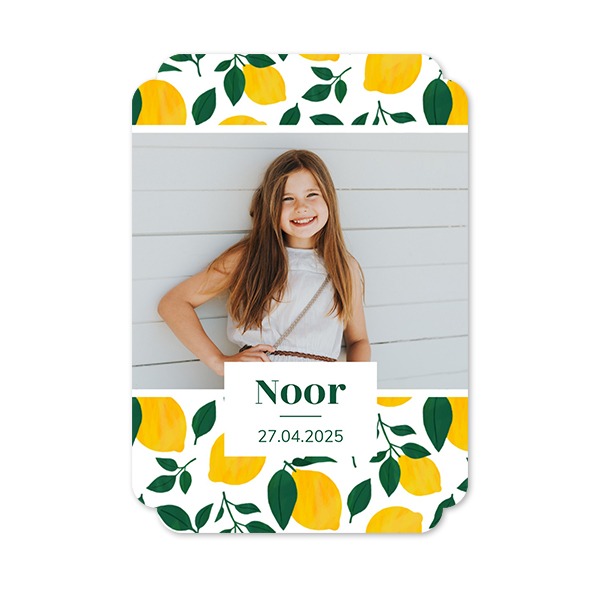 Grusskarte - Runde Ecken Hochformat 10 x 14,3 cm