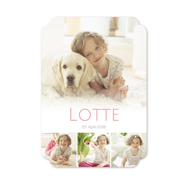 Fotokaart Wolk Verticaal 10 x 14,3 cm