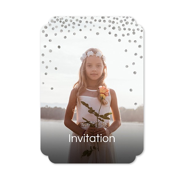 Single Card Double Rounded Vertical 10 x 14,3 cm