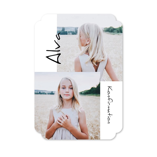 Enkla Fotokort moln stående 10 x 14,3 cm