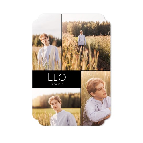 Klassinen kuvakortti pilven muotoinen pysty 10 x 14,3 cm