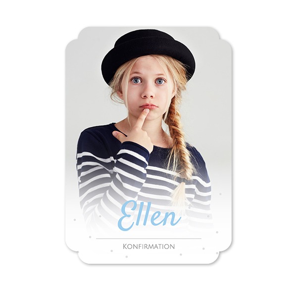 Enkla Fotokort moln stående 10 x 14,3 cm