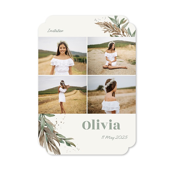 Single Card Double Rounded Vertical 10 x 14,3 cm