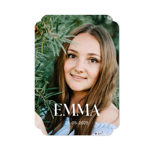 Enkla Fotokort moln stående 10 x 14,3 cm