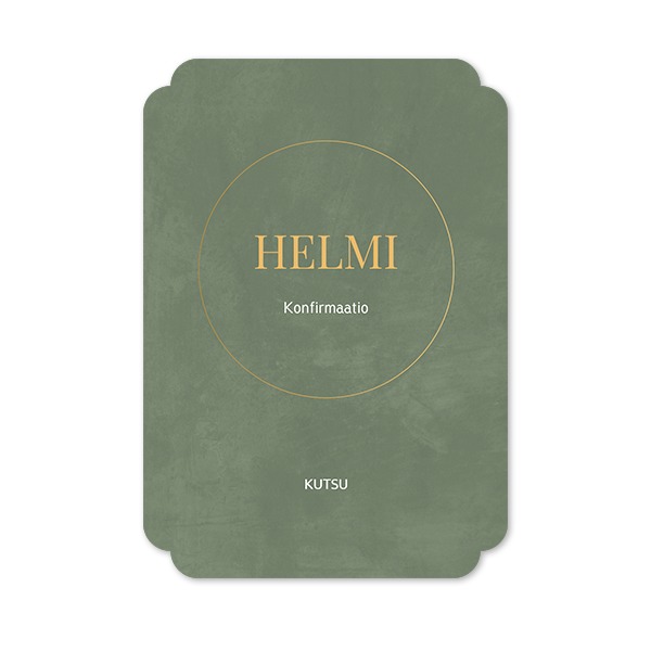 Klassinen kuvakortti pilven muotoinen pysty 10 x 14,3 cm