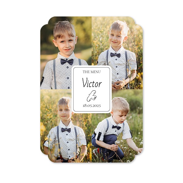 Single Card Double Rounded Vertical 10 x 14,3 cm Single Card Double Rounded Vertical 10 x 14,3 cm