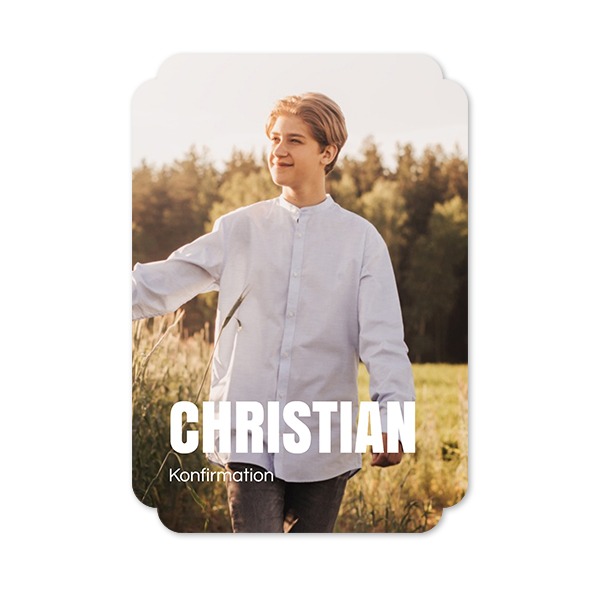 Bold Text Full Photo