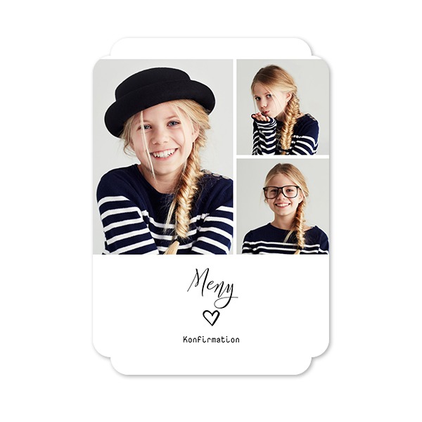 Enkla Fotokort moln stående 10 x 14,3 cm