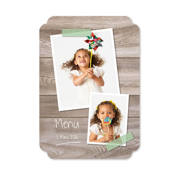Single Card Double Rounded Vertical 10 x 14,3 cm