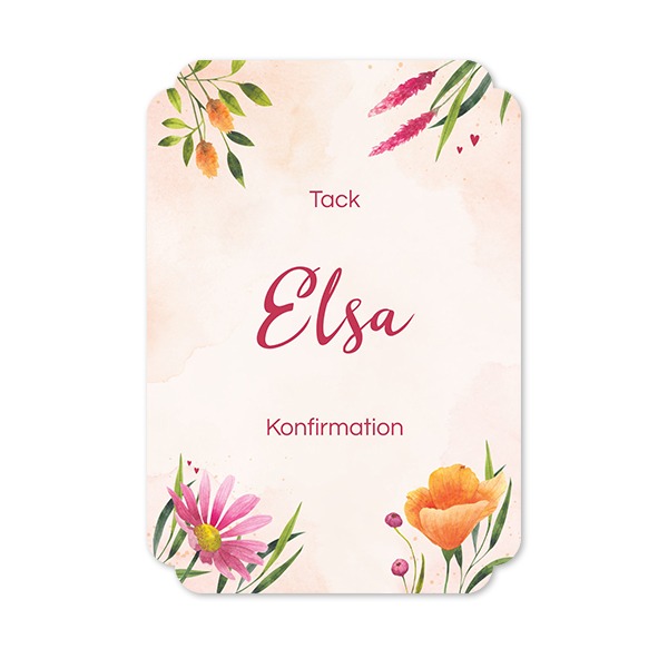 Enkla Fotokort moln stående 10 x 14,3 cm