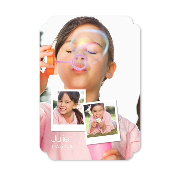 Single Card Double Rounded Vertical 10 x 14,3 cm