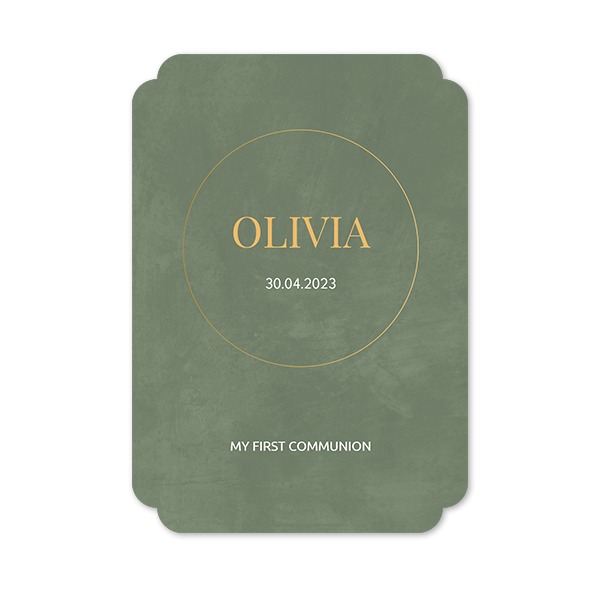 Single Card Double Rounded Vertical 10 x 14,3 cm