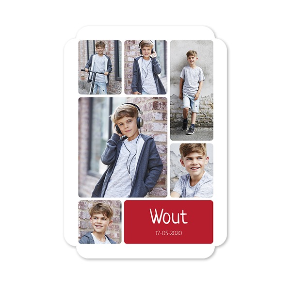 Single Card Double Rounded Vertical 10 x 14,3 cm