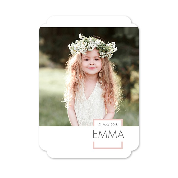 Single Card Double Rounded Vertical 10 x 14,3 cm