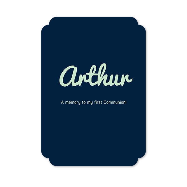 Single Card Double Rounded Vertical 10 x 14,3 cm