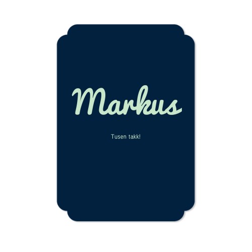 Enkle Fotokort dobbel avrunding stående 10 x 14,3 cm