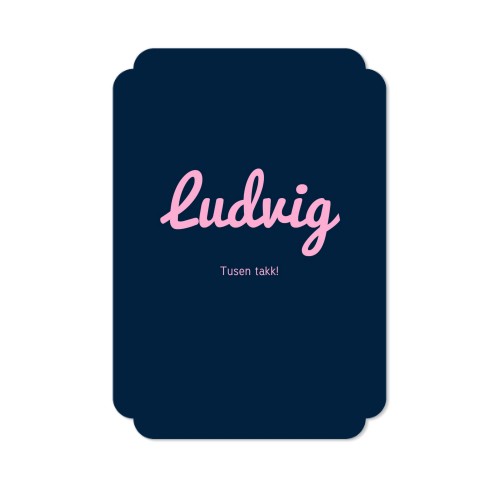 Enkle Fotokort dobbel avrunding stående 10 x 14,3 cm