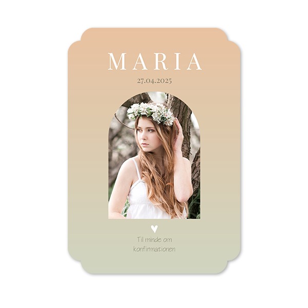 Enkle Fotokort dobbel afrunding portræt 10 x 14,3 cm Enkle Fotokort dobbel afrunding portræt 10 x 14,3 cm