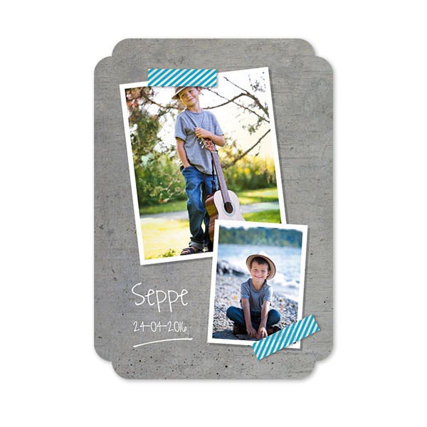 Single Card Double Rounded Vertical 10 x 14,3 cm