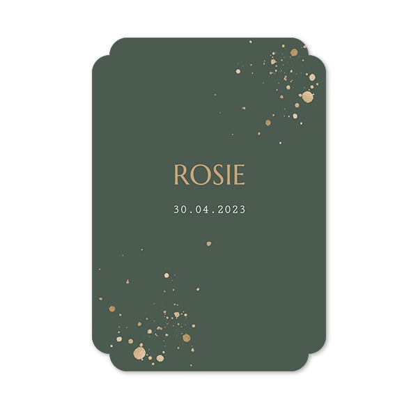 Single Card Double Rounded Vertical 10 x 14,3 cm